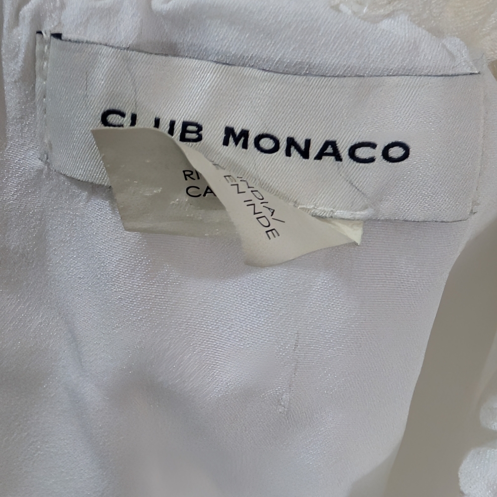 Club Monaco Elegant White Skirt - Picture 3 of 6